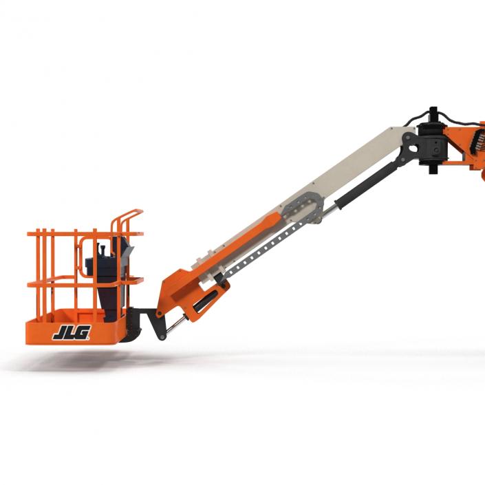 Telescopic Boom Lift JLG 1850 sj Rigged 3D model